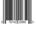 Barcode Image for UPC code 078742226590