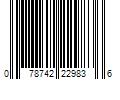 Barcode Image for UPC code 078742229836