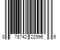 Barcode Image for UPC code 078742229966