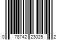 Barcode Image for UPC code 078742230252