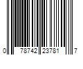 Barcode Image for UPC code 078742237817