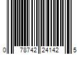 Barcode Image for UPC code 078742241425