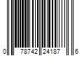 Barcode Image for UPC code 078742241876