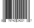 Barcode Image for UPC code 078742242217