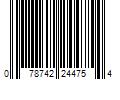 Barcode Image for UPC code 078742244754