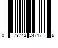 Barcode Image for UPC code 078742247175