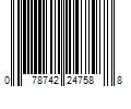 Barcode Image for UPC code 078742247588