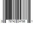 Barcode Image for UPC code 078742247861