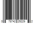 Barcode Image for UPC code 078742252292