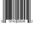 Barcode Image for UPC code 078742252452