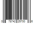 Barcode Image for UPC code 078742257006