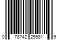 Barcode Image for UPC code 078742259819