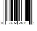 Barcode Image for UPC code 078742267111