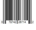 Barcode Image for UPC code 078742267142