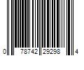 Barcode Image for UPC code 078742292984