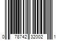 Barcode Image for UPC code 078742320021