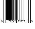 Barcode Image for UPC code 078742333779