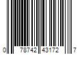 Barcode Image for UPC code 078742431727