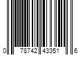 Barcode Image for UPC code 078742433516