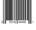 Barcode Image for UPC code 078742444451