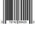 Barcode Image for UPC code 078742694290