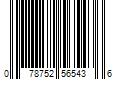 Barcode Image for UPC code 078752565436