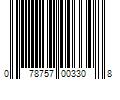 Barcode Image for UPC code 078757003308