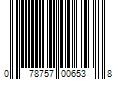 Barcode Image for UPC code 078757006538