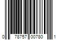 Barcode Image for UPC code 078757007801