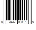 Barcode Image for UPC code 078760000073