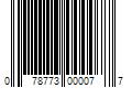 Barcode Image for UPC code 078773000077