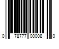 Barcode Image for UPC code 078777000080