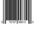 Barcode Image for UPC code 078787998100