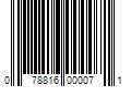 Barcode Image for UPC code 078816000071