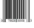 Barcode Image for UPC code 078828000083