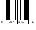 Barcode Image for UPC code 078910806746