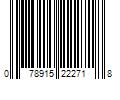 Barcode Image for UPC code 078915222718