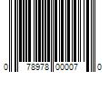 Barcode Image for UPC code 078978000070