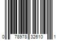 Barcode Image for UPC code 078978326101