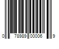 Barcode Image for UPC code 078989000069