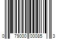 Barcode Image for UPC code 079000000853