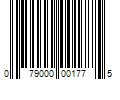 Barcode Image for UPC code 079000001775