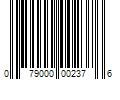 Barcode Image for UPC code 079000002376