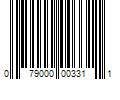 Barcode Image for UPC code 079000003311