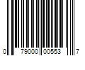 Barcode Image for UPC code 079000005537