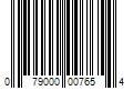 Barcode Image for UPC code 079000007654