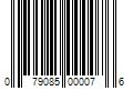 Barcode Image for UPC code 079085000076