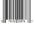 Barcode Image for UPC code 079100009787