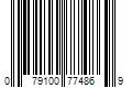 Barcode Image for UPC code 079100774869