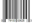 Barcode Image for UPC code 079100836253